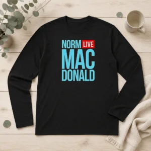 Official Norm Live Macdonald Long Sleeve Shirt