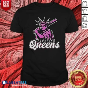 Top Nice Flushing Queens Statue Of Liberty Holding Baseball Bat