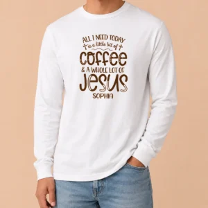 Nice Whole Lot Of Jesus Long Sleeve Shirt
