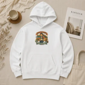 Pretty Back To School Vintage Soccer Spirit Hoodie