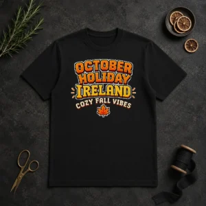 Pretty October Holiday Ireland Cozy Fall Pixel