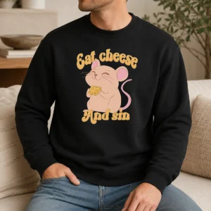 Hot Premium Eat Cheese And Sin Mouse Sweater