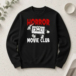 Awesome Official Horror Movie Club Long Sleeve Shirt