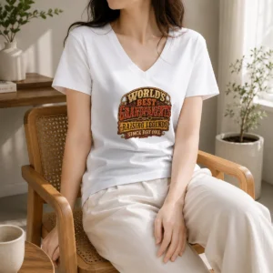 Premium Grandparents Day Western Vintage Pride V-Neck Shirt