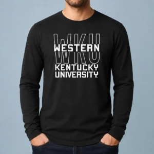 Good Western Kentucky University WKU Hilltoppers Name Long Sleeve Shirt