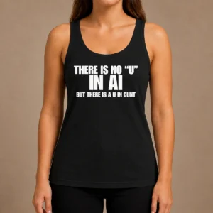 Pretty There Is No U In AI But There Is A U In Cunt Tank Top