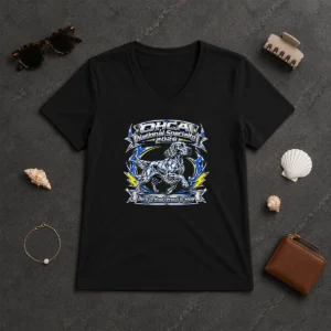 Awesome Pretty OHCA National Specialty 2026 Hunting Dog Pride Retro V-Neck Shirt