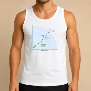 Hot Awesome From Data To Wisdom Geek Tank Top