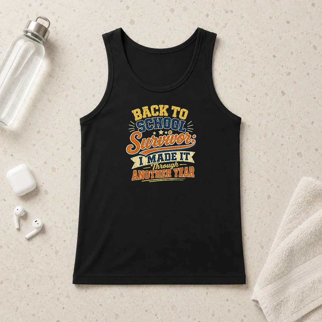 top-back-to-school-survivor-vintage-for-proud-students-tank-top Top Back To School Survivor Vintage For Proud Students Tank Top