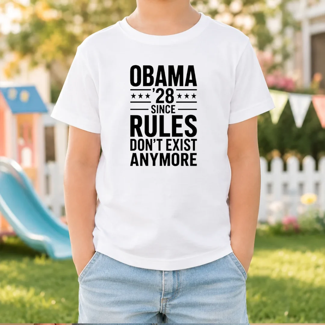 top-barack-obama-obama-28-since-rules-do-not-exist-anymore-kids-t-shirt Top Barack Obama Obama '28 Since Rules Do Not Exist Anymore Kids T-Shirt