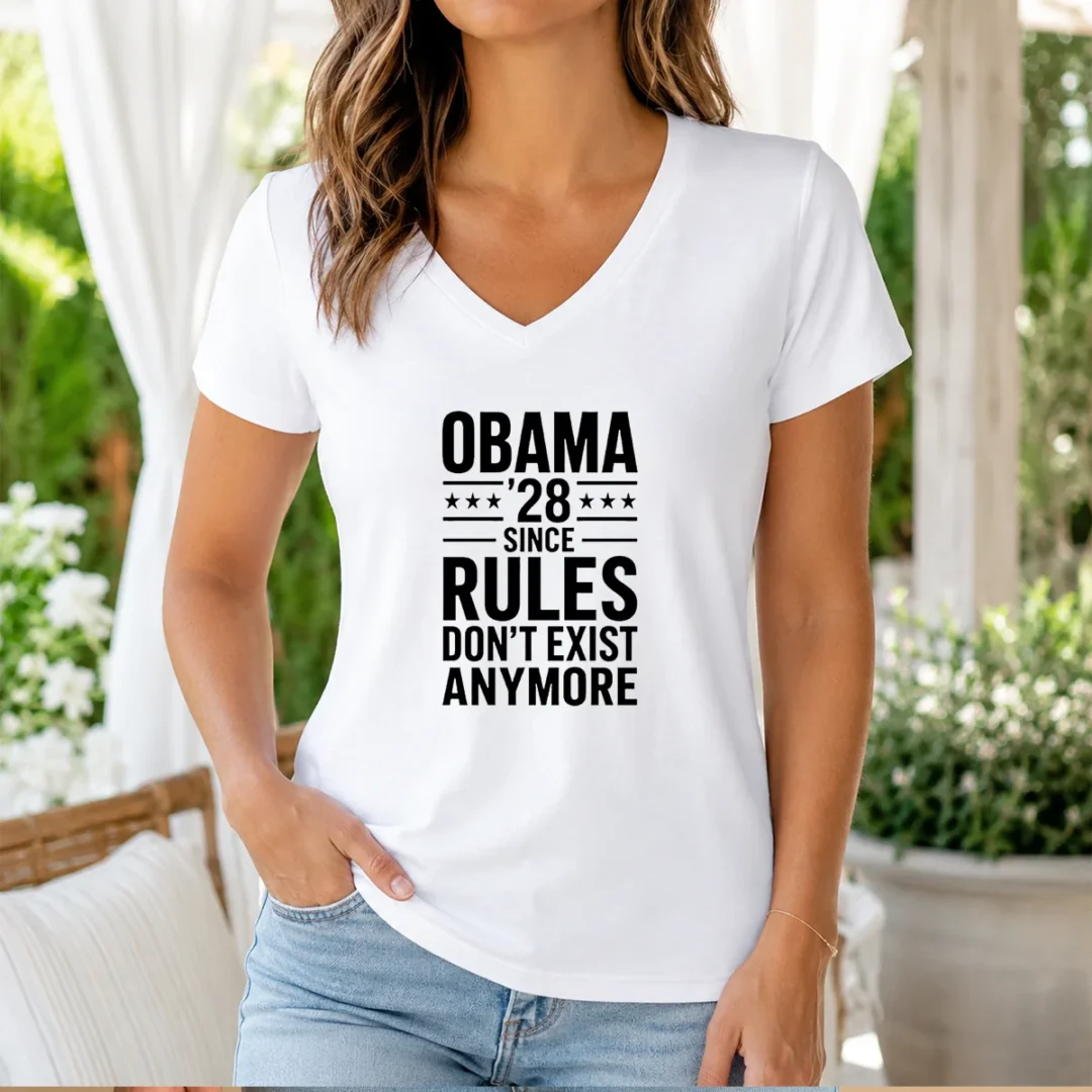 top-barack-obama-obama-28-since-rules-do-not-exist-anymore-v-neck-shirt Top Barack Obama Obama '28 Since Rules Do Not Exist Anymore V-Neck Shirt