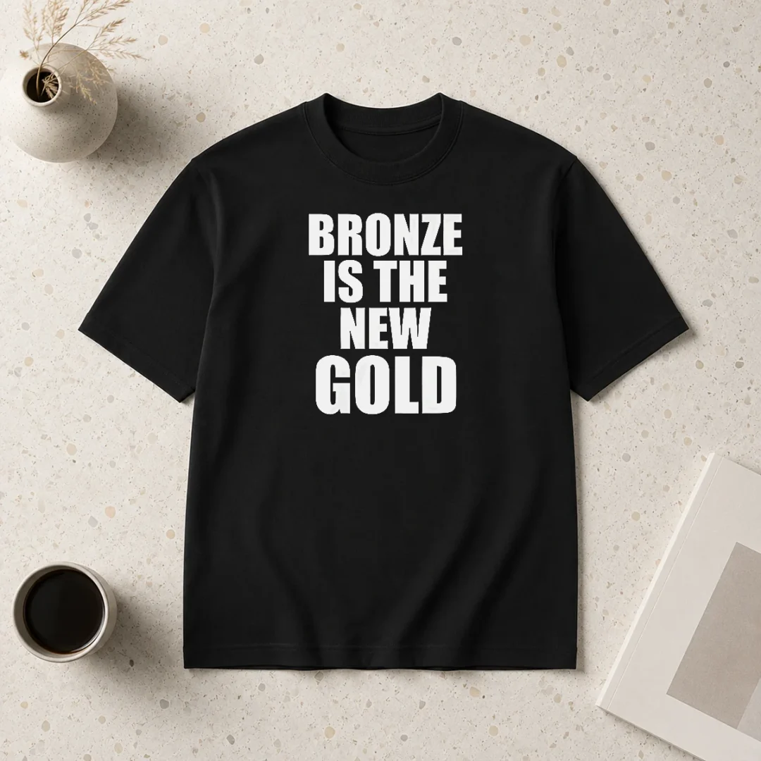 top-bronze-is-the-new-gold-t-shirt Top Bronze Is The New Gold
