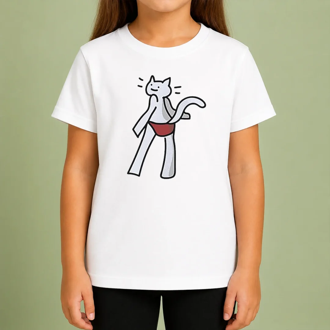 top-catvin-klein-parody-cat-drawing-kids-t-shirt-1 Top Catvin Klein Parody Cat Drawing Kids T Shirt featuring a playful cat graphic on a comfortable kids short sleeve tee