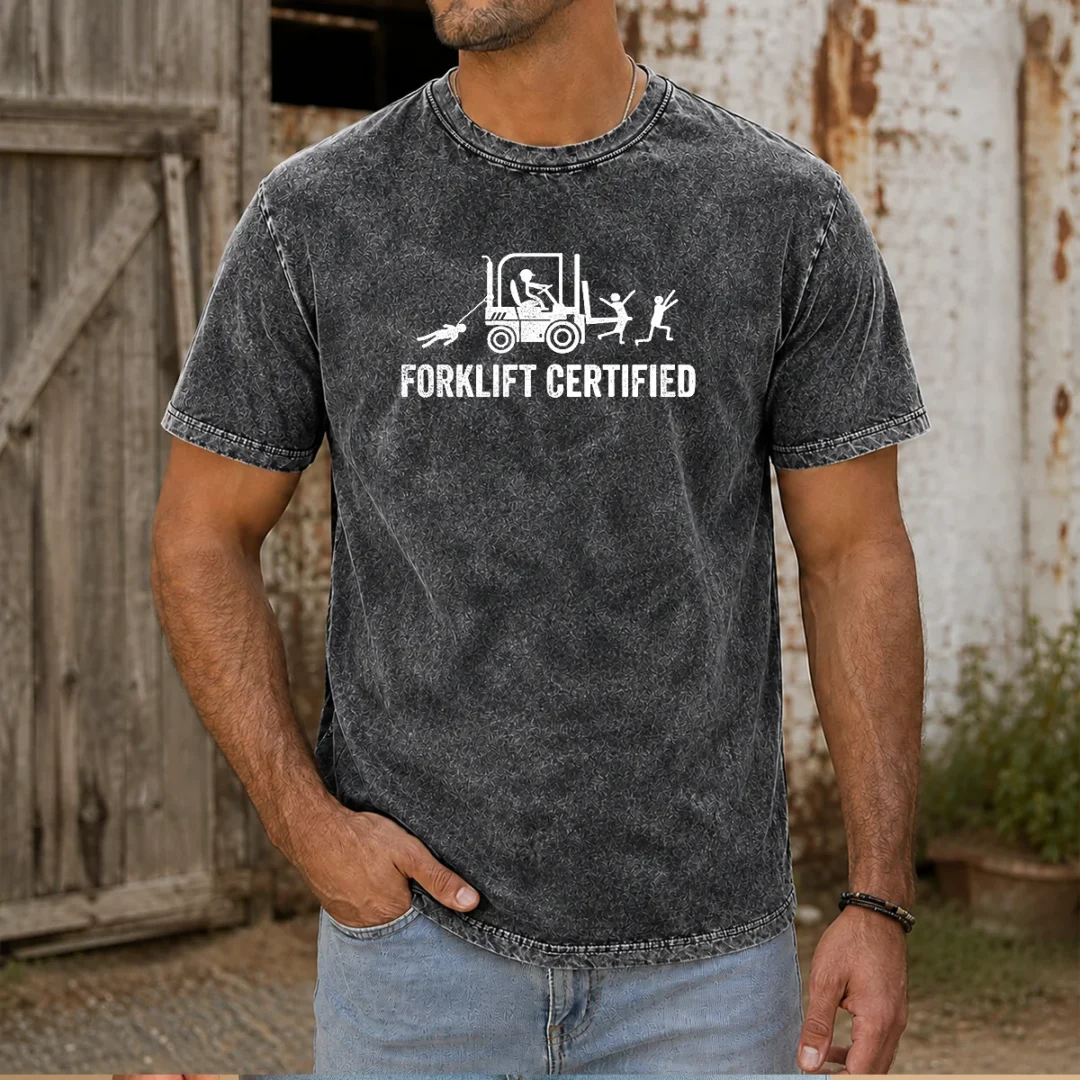 top-forklift-certified-forklift-operator-funny-humor-washed-t-shirt Top Forklift Certified Forklift Operator Funny Humor Washed T-Shirt