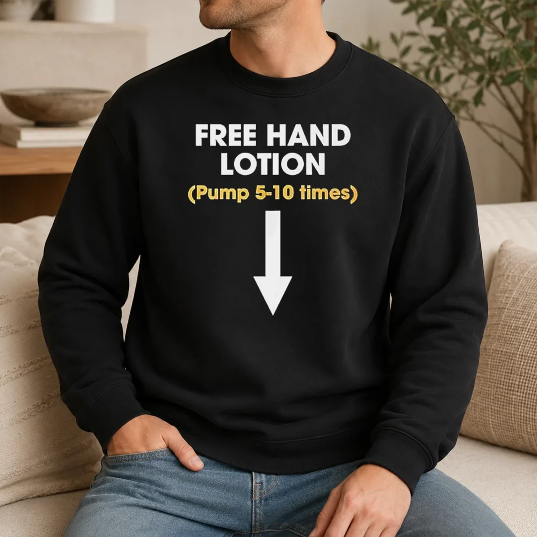 Top Free Hand Lotion Pump 5 10 Times Sweater Top Free Hand Lotion Pump 5 10 Times Sweater