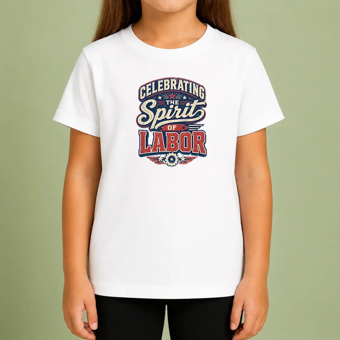 top-funny-labour-day-vintage-celebrating-the-spirit-of-labor-kids-t-shirt Top Funny Labour Day Vintage Celebrating The Spirit Of Labor Kids T-Shirt