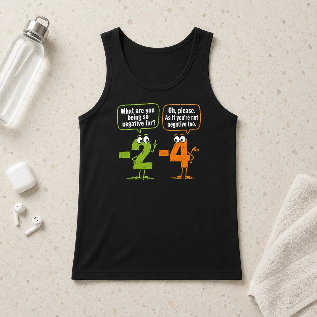 top-geek-math-numbers-2-minus-4-humor-joke-tank-top Top Geek Math Numbers 2 Minus 4 Humor Joke Tank Top