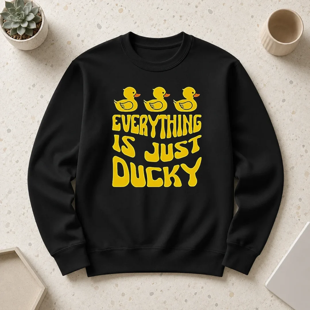 top-good-everything-is-just-ducky-sweater Top Good Everything Is Just Ducky Sweater