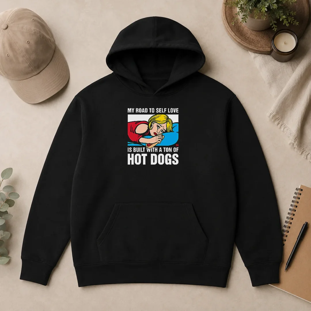 Top Good Self Love Black Hoodie Top Good Self Love Black Hoodie