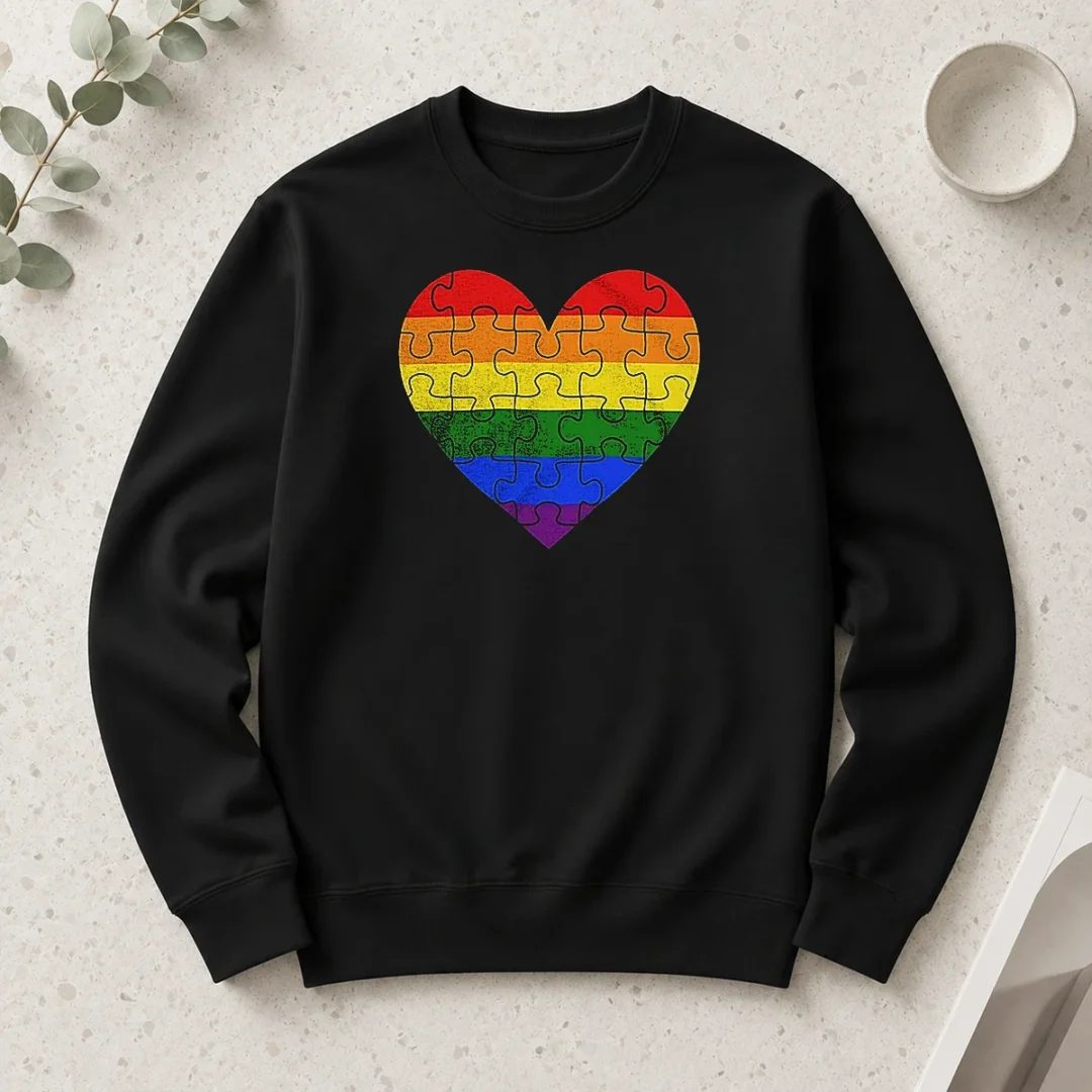 top-homosexual-love-rainbow-heart-puzzle-long-sleeve-shirt Top Homosexual Love Rainbow Heart Puzzle Long Sleeve Shirt