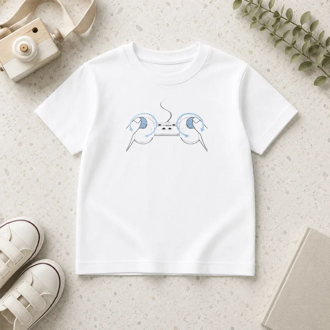 top-hot-bitch-control-gaming-controller-joystick-rotation-gamer-kids-t-shirt Top Hot Bitch Control Gaming Controller Joystick Rotation Gamer Kids T-Shirt