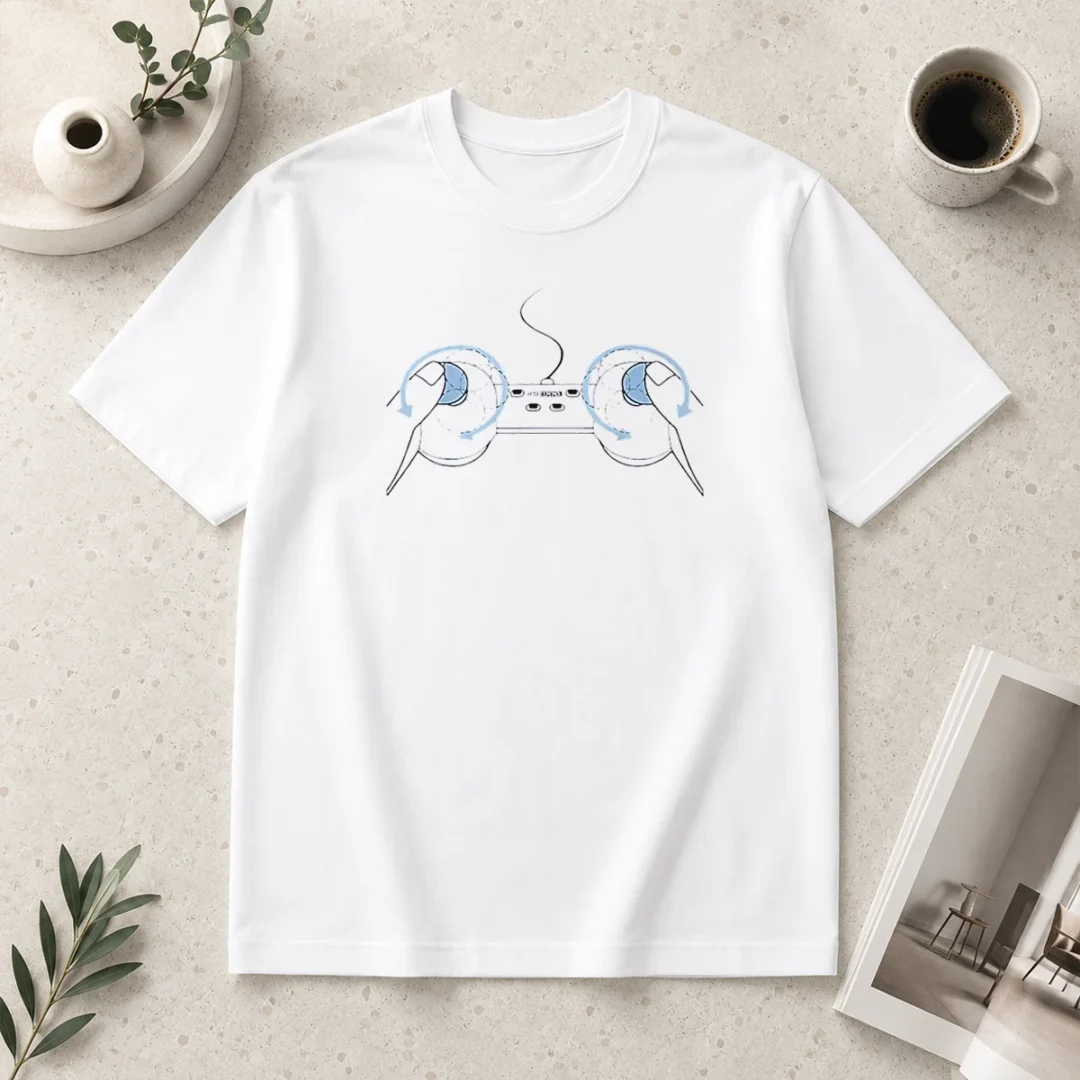 top-hot-bitch-control-gaming-controller-joystick-rotation-gamer-t-shirt Top Hot Bitch Control Gaming Controller Joystick Rotation Gamer