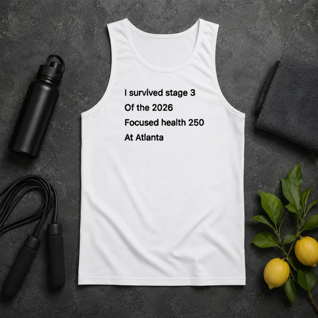 Top I Survived Stage 3 Of The 2026 Focused Health 250 At Atlanta Tank Top Top I Survived Stage 3 Of The 2026 Focused Health 250 At Atlanta Tank Top