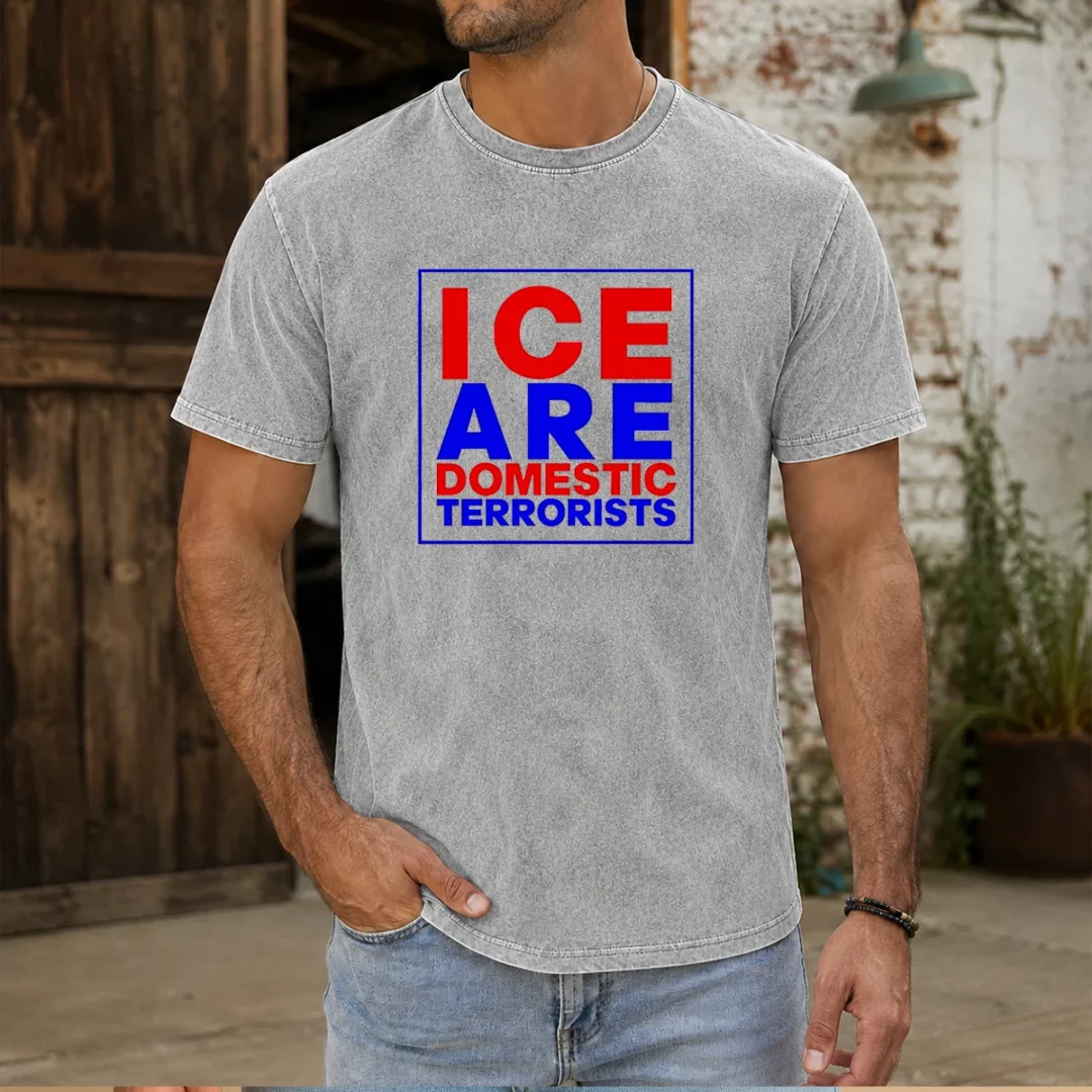 top-ice-are-domestic-terrorists-washed-t-shirt Top ICE Are Domestic Terrorists Washed T-Shirt