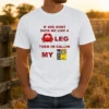 Top If She Don'T Suck Me Like A Crab Leg Then I'M Calling My Old Bay Seasoning graphic t shirt in black