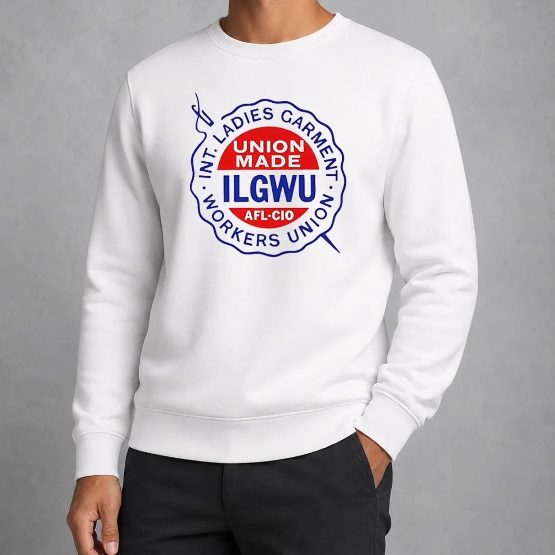 top-international-ladies-garment-workers-union-ilgwu-union-made-afl-cio-sweater Top International Ladies Garment Workers Union ILGWU Union Made Afl Cio Sweater