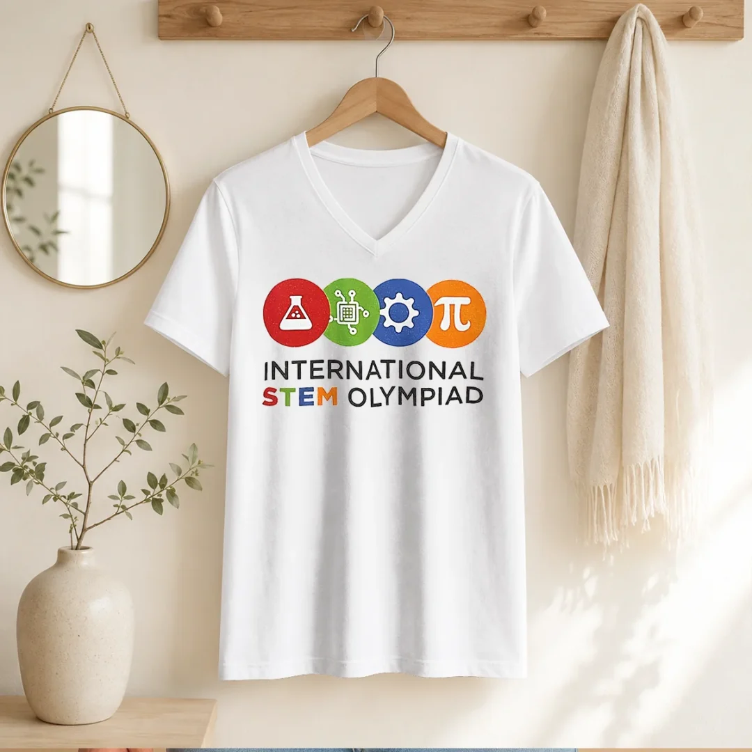 top-international-stem-olympiad-v-neck-shirt Top International STEM Olympiad V-Neck Shirt