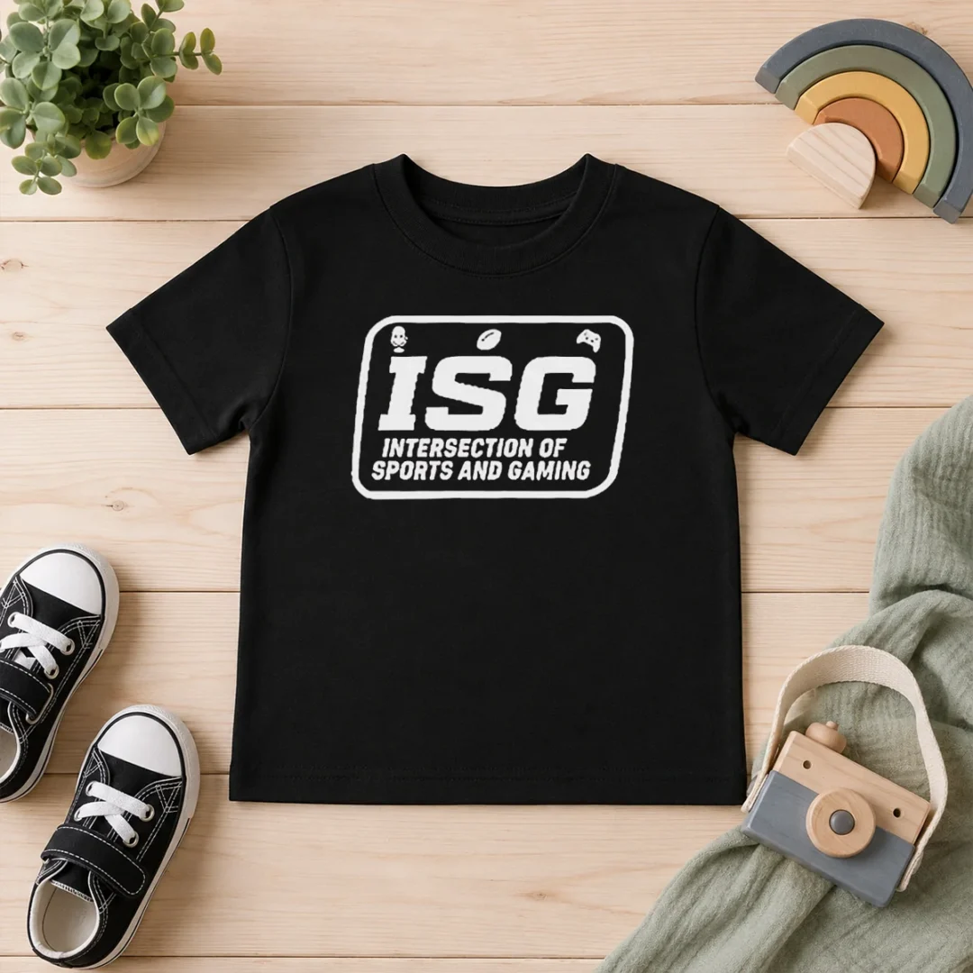 top-isg-intersection-of-sports-and-gaming-podcast-fans-and-media-collectors-kids-t-shirt-2 Top ISG Intersection Of Sports And Gaming Podcast Fans And Media Collectors Kids T-Shirt