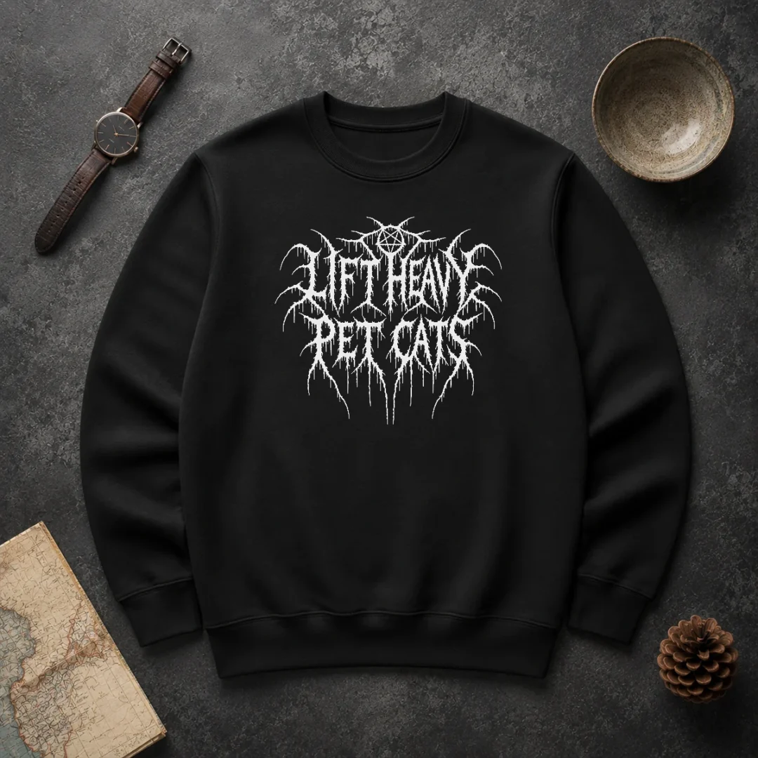Top Lift Heavy Pet Cats Metal Sweater Top Lift Heavy Pet Cats Metal Sweater
