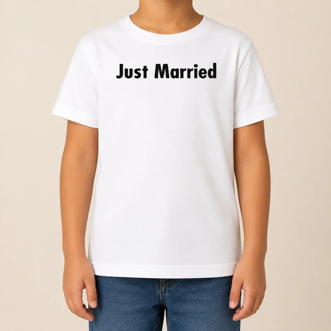 Top Matty Healy Just Married Kids T Shirt Top Matty Healy Just Married Kids T-Shirt