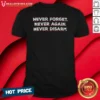 Top Never Forget Never Again Never Disarm