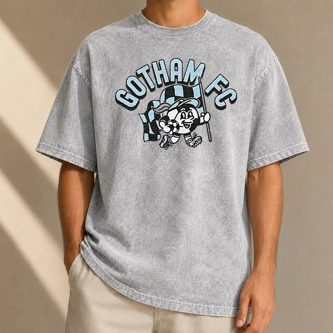 top-nice-kid-s-gotham-fc-soccer-player-grey-washed-t-shirt Top Nice Kid'S Gotham FC Soccer Player Grey Washed T-Shirt