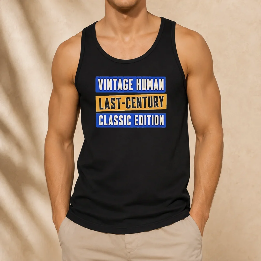 top-official-vintage-human-last-century-classic-edition-tank-top-2 Top Official Vintage Human Last Century Classic Edition Tank Top