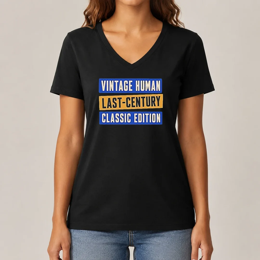 top-official-vintage-human-last-century-classic-edition-v-neck-shirt-2 Top Official Vintage Human Last Century Classic Edition V-Neck Shirt