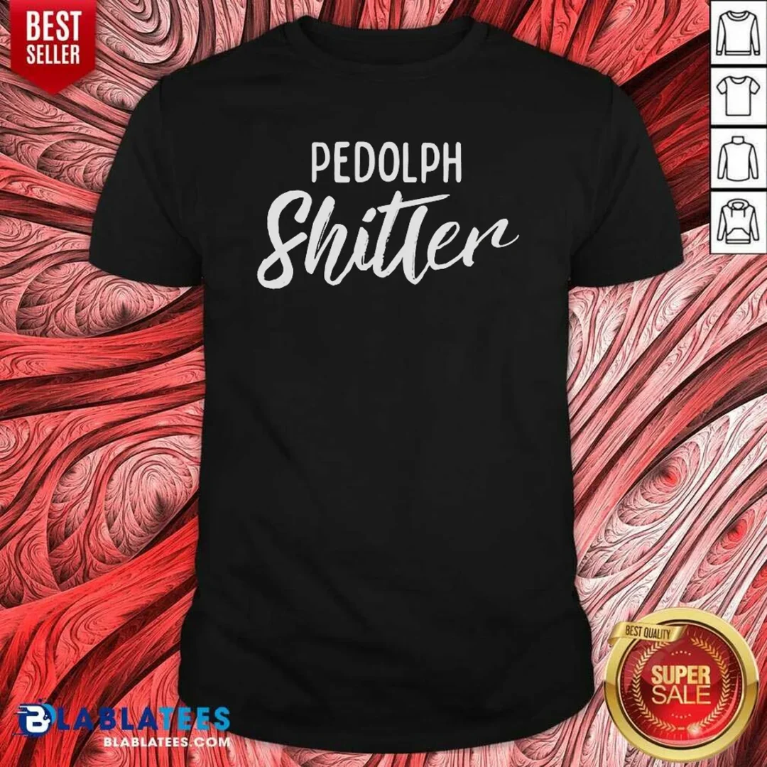 top-pedolph-shitler-satire-shirt-optimized-2 Top Pedolph Shitler Satire shirt optimized for clear display of graphic on a fitted short-sleeve cotton shirt