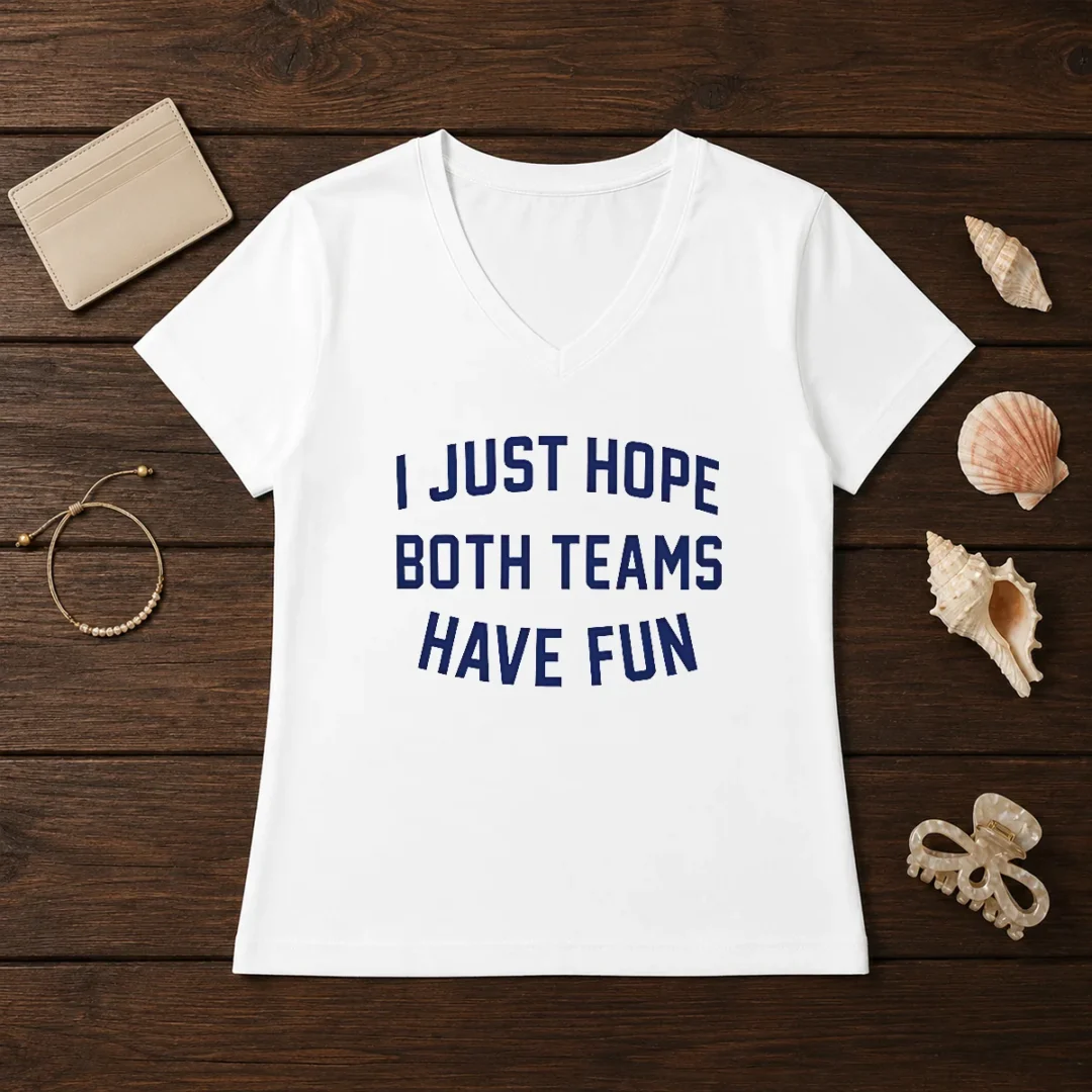top-post-malone-i-just-hope-both-teams-have-fun-v-neck-shirt-1 Top Post Malone I Just Hope Both Teams Have Fun V Neck Shirt in charcoal gray with short sleeves