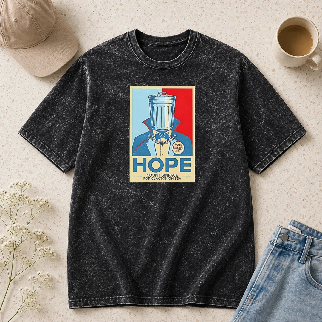 top-pretty-count-binface-for-clacton-on-sea-hope-washed-t-shirt Top Pretty Count Binface For Clacton On Sea Hope Washed T-Shirt