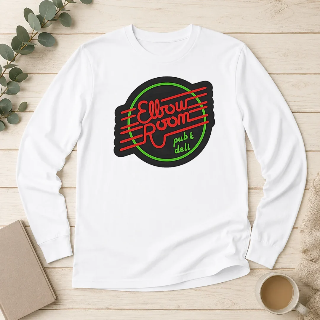 top-pretty-elbow-room-pub-and-deli-neon-sign-long-sleeve-shirt Top Pretty Elbow Room Pub And Deli Neon Sign Long Sleeve Shirt