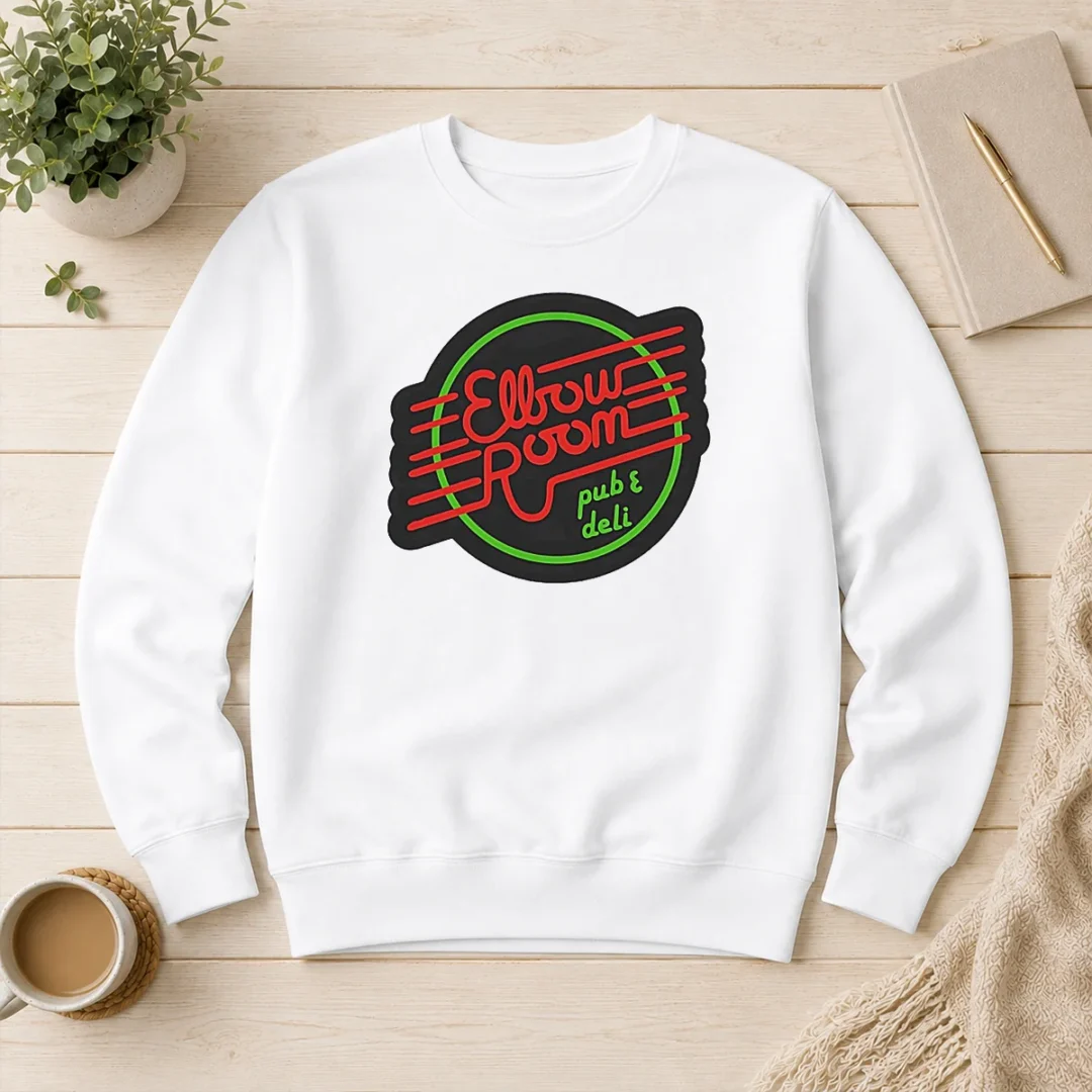 top-pretty-elbow-room-pub-and-deli-neon-sign-sweater Top Pretty Elbow Room Pub And Deli Neon Sign Sweater