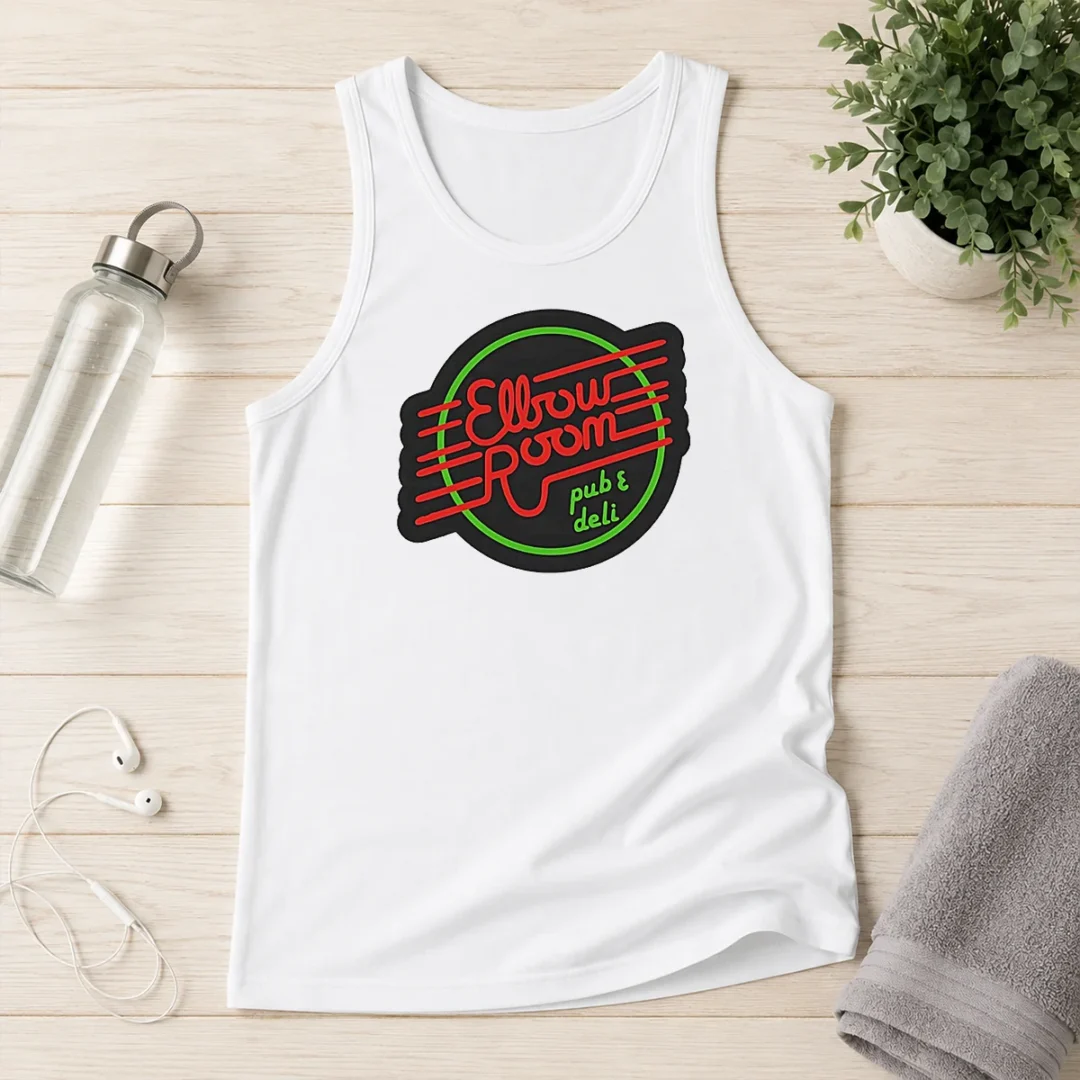 top-pretty-elbow-room-pub-and-deli-neon-sign-tank-top Top Pretty Elbow Room Pub And Deli Neon Sign Tank Top