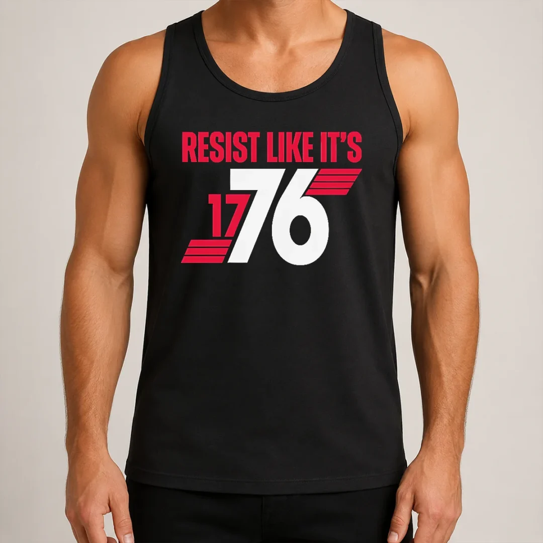 top-resist-like-it-s-1776-american-revolution-tank-top Top Resist Like It'S 1776 American Revolution Tank Top
