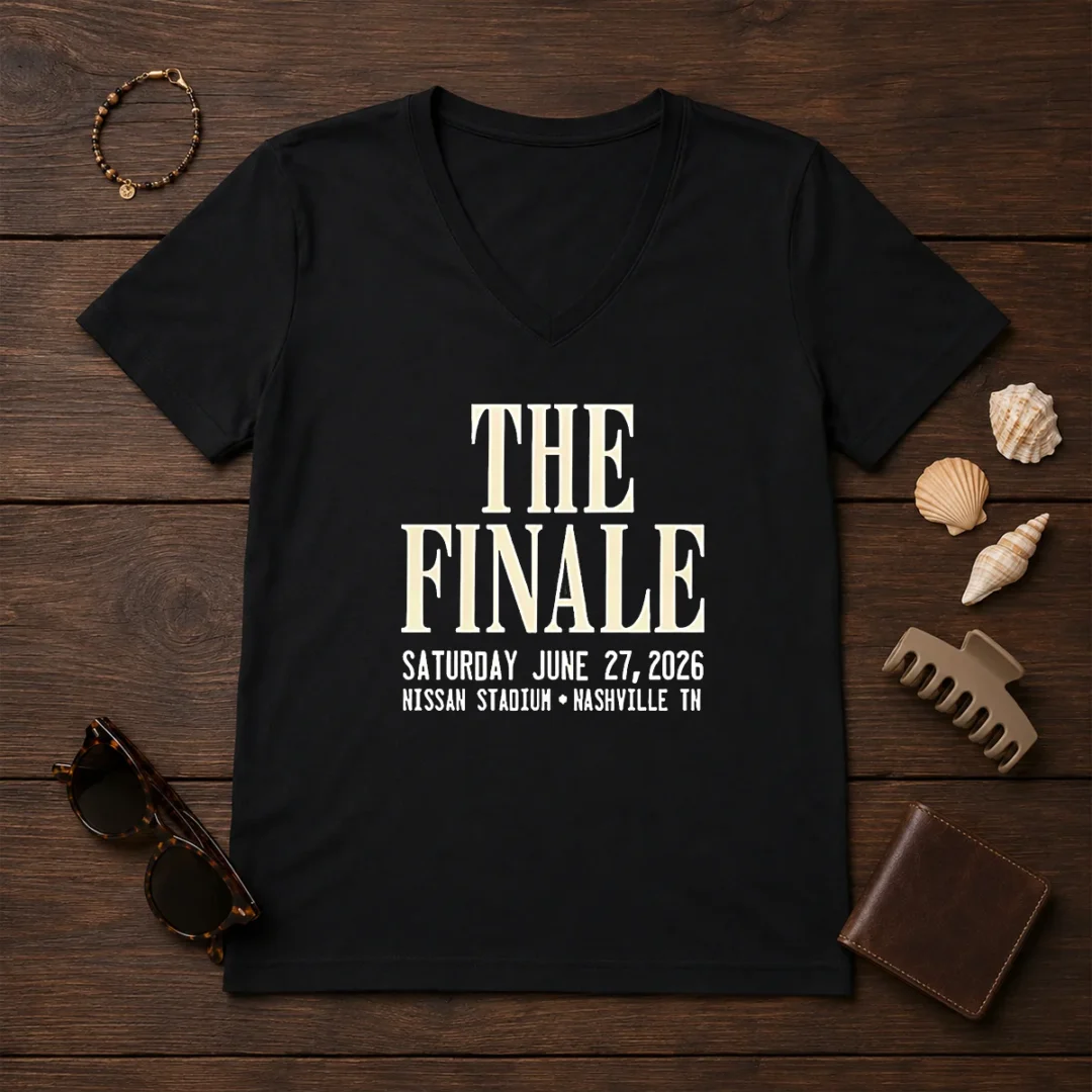 top-the-finale-saturday-june-27-2026-nissan-stadium-nashville-tn-v-neck-shirt Top The Finale Saturday June 27 2026 Nissan Stadium Nashville TN V-Neck Shirt