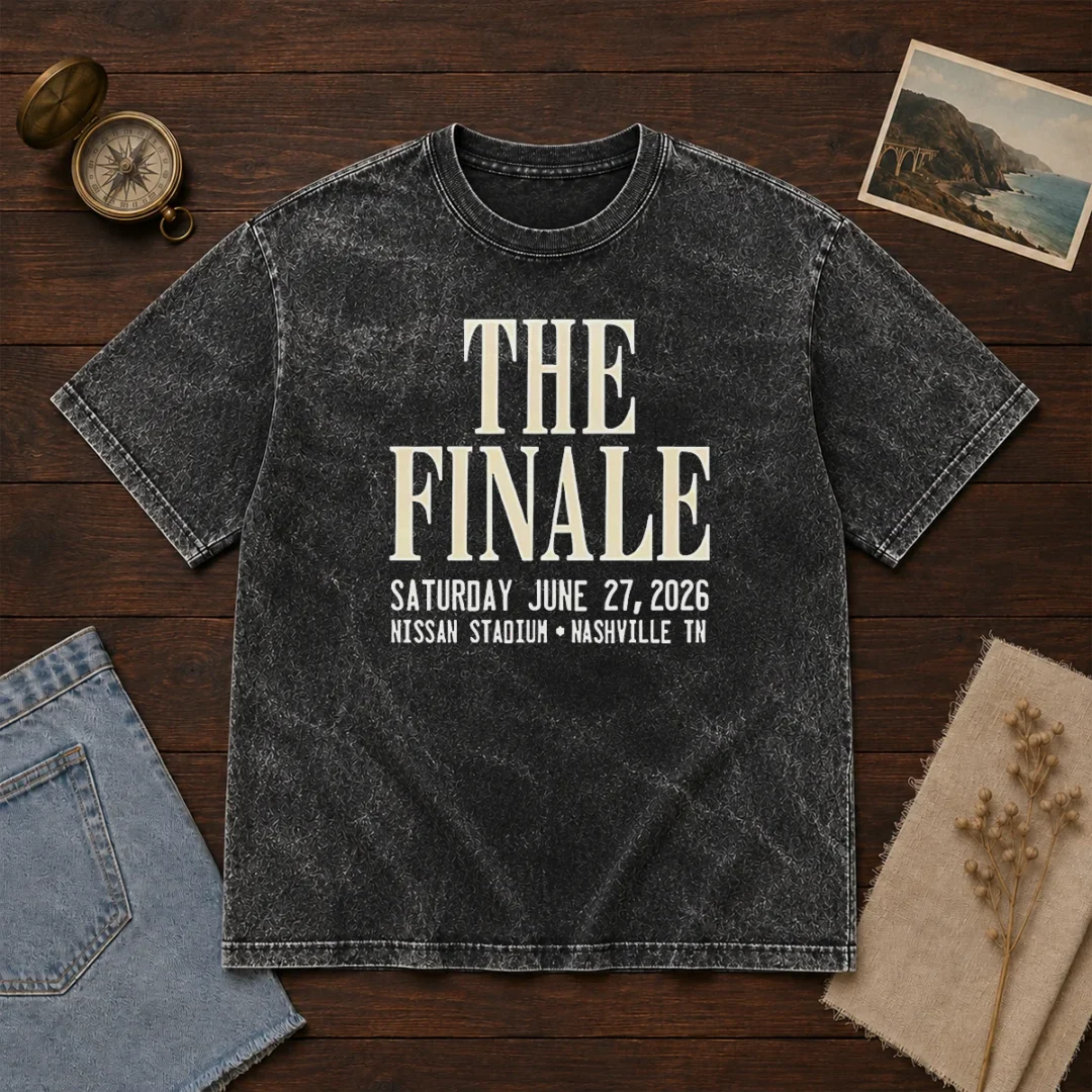 top-the-finale-saturday-june-27-2026-nissan-stadium-nashville-tn-washed-t-shirt Top The Finale Saturday June 27 2026 Nissan Stadium Nashville TN Washed T-Shirt