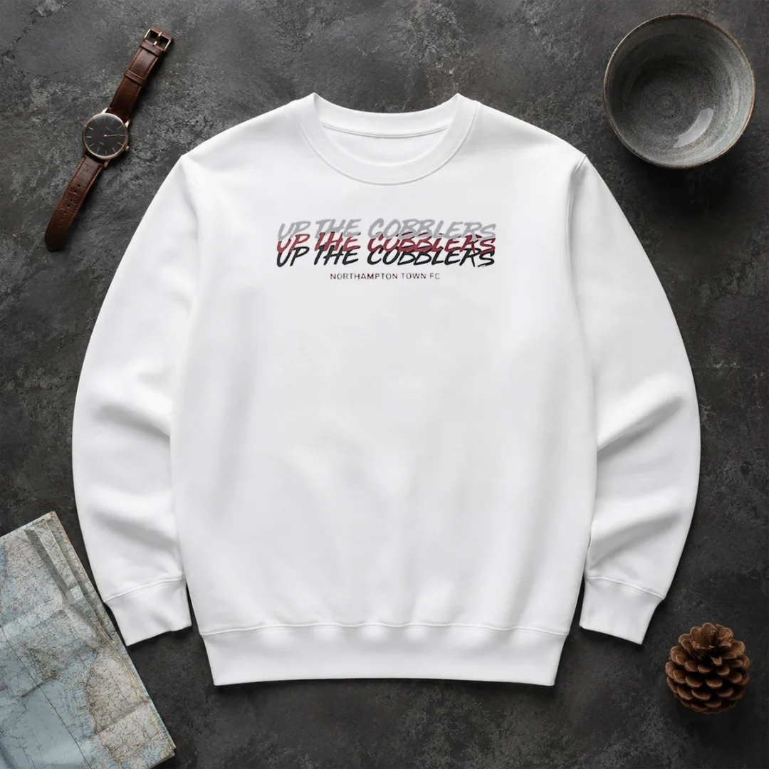 Top Up The Cobblers Northampton Town FC EFL Sweater Top Up The Cobblers Northampton Town FC EFL Sweater