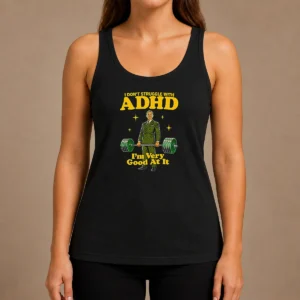 Official Very Good At ADHD Tank Top