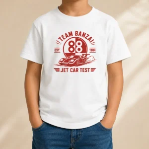 Funny Jet Car Test Kids T-Shirt